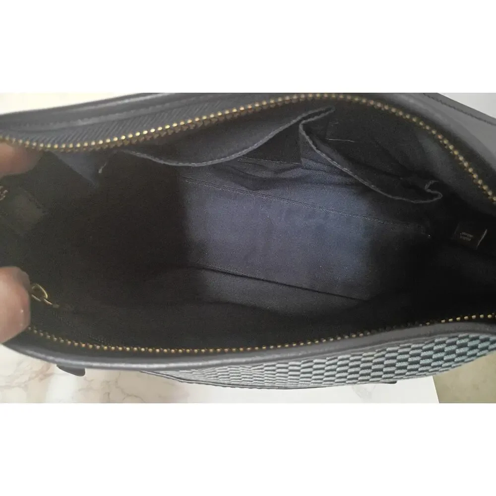 COACH Vintage Legacy Jack Road Blue Shoulder Bag - EUC - Picture 6 of 8